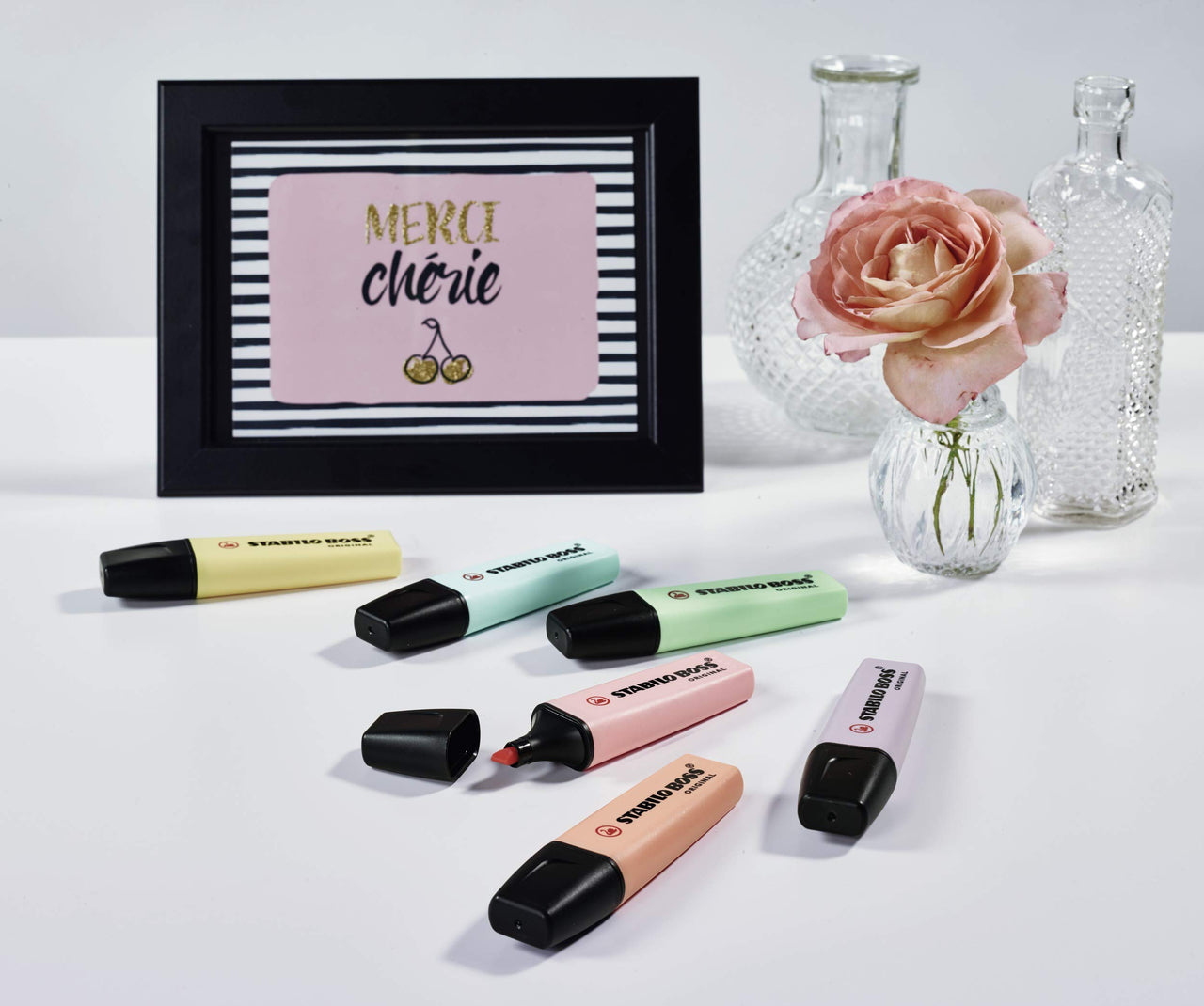 STABILO BOSS Original Pastel Highlighter, Dusty Grey 5mm