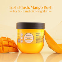 Meglow Mango Body Yogurt – Oil-Free Moisturizer for Dry Skin, Radiance & Long-Lasting Hydration, 200ml