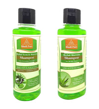Khadi Pure Aloe Vera & Neem Aloe Vera Sls Shampoo/Hair Cleanser, 210 ml (Pack of 2)