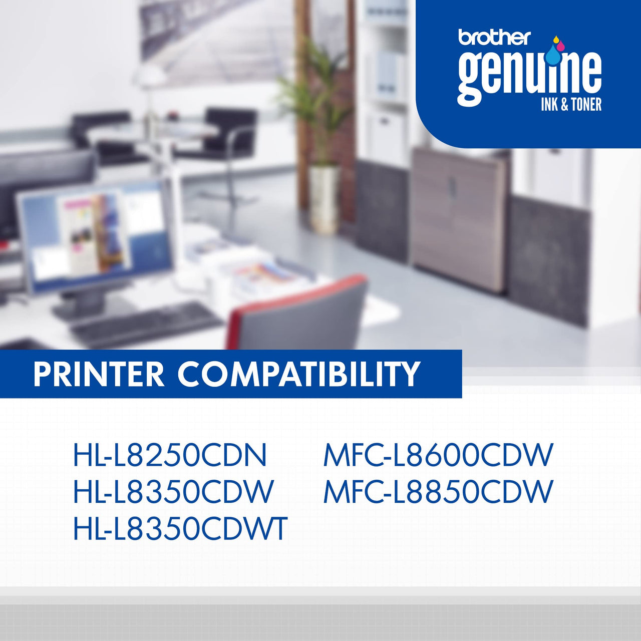 Brother Genuine TN336BK High Yield Black Toner Cartridge