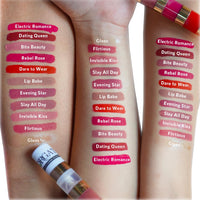 Orgatre 5-in-1 Liquid Lipstick | Waterproof Matte & Gloss | Classic Shades | Smudge-Proof, Non-Drying, Hydrating | Highly Pigmented & Long-Lasting