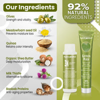 Naturtint Permanent Hair Colour Gel Mahogany Brown 4M | For Optimal Scalp Care | Long Lasting Hair Colour | Ammonia Free Vegan | No Parabens | Enriched with Olives & Organic Shea Butter