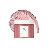 Beauty of Joseon Red Bean Pore Refreshing Mask Mud Cream Hydrating Wash Off Pack, Pore Cleansing Exfoliator, Korean Skin Care for Men and Women 140ml