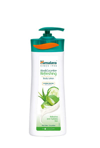 Himalaya Baby Body Lotion, For All Skin Types (400 ml) & Herbals Aloe and Cucumber Refreshing Body Lotion, 400ml