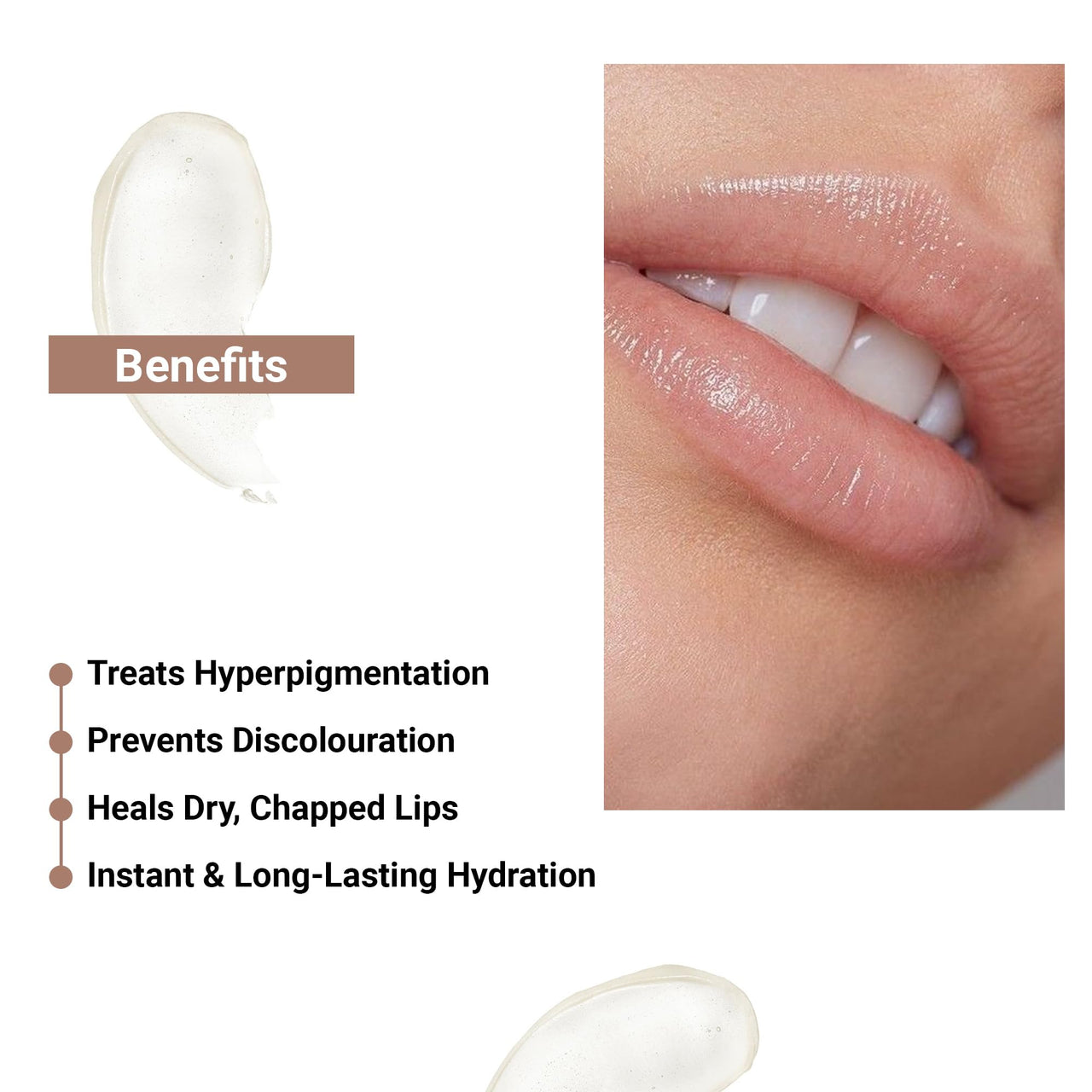 Sereko Pigmentation Repair Lip Balm for Dark Lips With Kojic Acid, Vitamin C & Mango Seed Butter | Brightens Dark & Discoloration Lips, 24H Hydration, Lock Moisture | For Women & Men | Affogato - 8gm