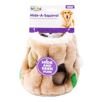 Outward Hound Hide A Squirrel Plush Dog Toy Puzzle, Large
