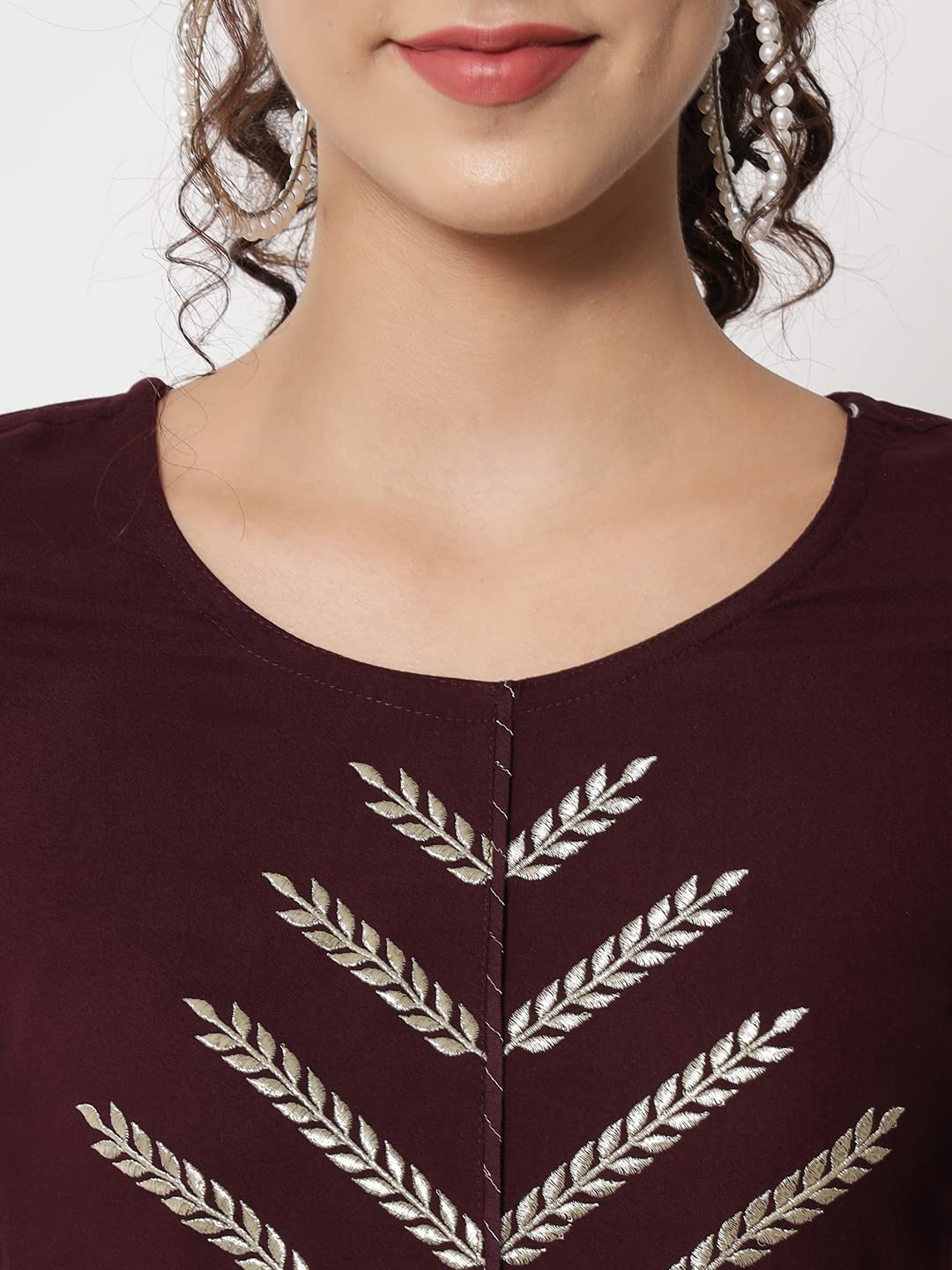 G4Girl Women's  Rayon Kurta Pant Set