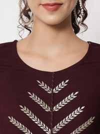 G4Girl Women's  Rayon Kurta Pant Set