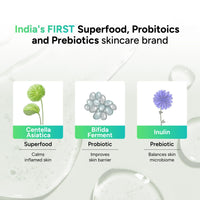 Gabit 8% Vitamin C Face Serum for Glowing Skin | Brightening Serum for Dark Spots, Tanned & Dull Skin; Hydrates | Alpha Arbutin, Hyaluronic, Ferulic, CiCa, Prebiotic, Probiotic | Oil & PEG free |30 ml