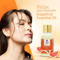 Grapefruit essential oil | For Healthy Skin & Hair | Pure & Natural Aromatherapy oil 15ml
