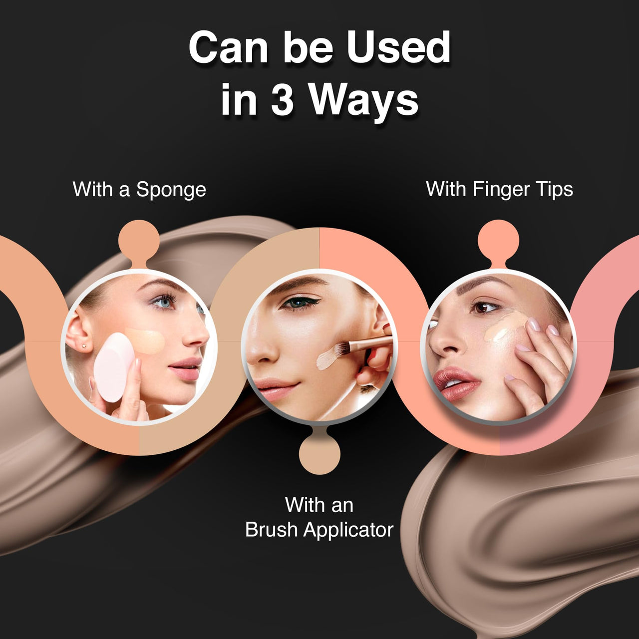 Olivia Liquid Foundation, Natural Glow - 02 | Satin Finish with Medium to Full Coverage | Lightweight, Long-Lasting Formula for Light Skin Tones | Hypoallergenic & Dermatologist Tested | 28ml