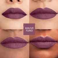 Lakmé Forever Matte Liquid Lip Colour, Mauve Party, 5.6ml & Lakmé Forever Matte Liquid Lip Colour, Mauve Fling, 5.6 ml
