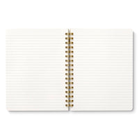 Compendium Spiral Notebook – Good Things Are Always Beginning – A Designer Spiral Notebook with 192 Lined Pages, College Ruled, 7.5”W x 9.25”H