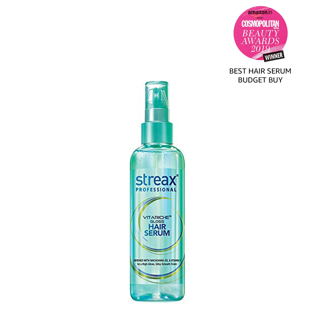 Streax Hair Serum, 100ml and Streax Pro Hair Serum Vita Gloss, 100ml