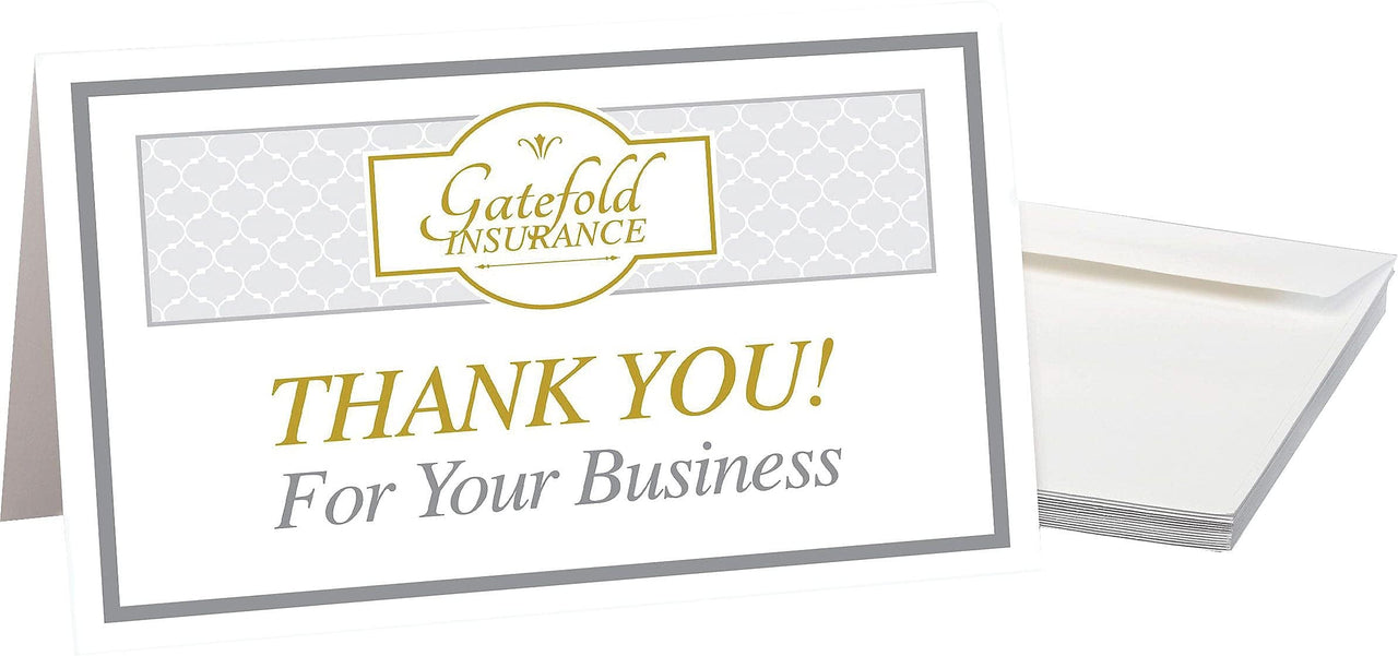 Avery Half-Fold Greeting Cards, Inkjet, 5.5 x 8.5, Matte White, Box of 30, Envelopes Included (8316)