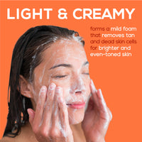 Joy Skin Fruits Spots & Tan Clear Face Wash 100ml x2 | Enriched with Papaya & Vitamin C + A | For Healthy Glowing skin | Suitable for All Skin Types