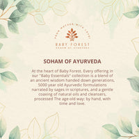 Baby Forest Surya Kawach Baby Sunscreen Lotion SPF 15, Paraben free, 100 gm with Khilta Mukhra Baby Face Cream 50 gm