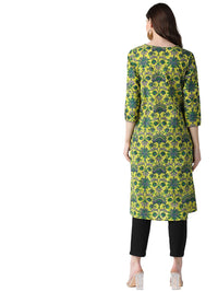 Vaamsi Women's  Cotton Regular Kurta