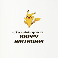 Hallmark Pokémon Birthday Card (Wild Pikachu) Wild Pikachu