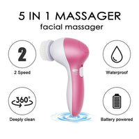 NutriGlow Wine Facial Kit with Red Grape Extracts – 6-Step Skincare Routine for All Skin Types, 260g | Includes Free 5-in-1 Face Massager for Men & Women
