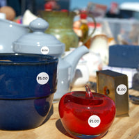 Avery Multi-Use Removable Labels, 3/4 Inch Round Stickers, White, Non-Printable, 315 Blank Labels Total (6738)