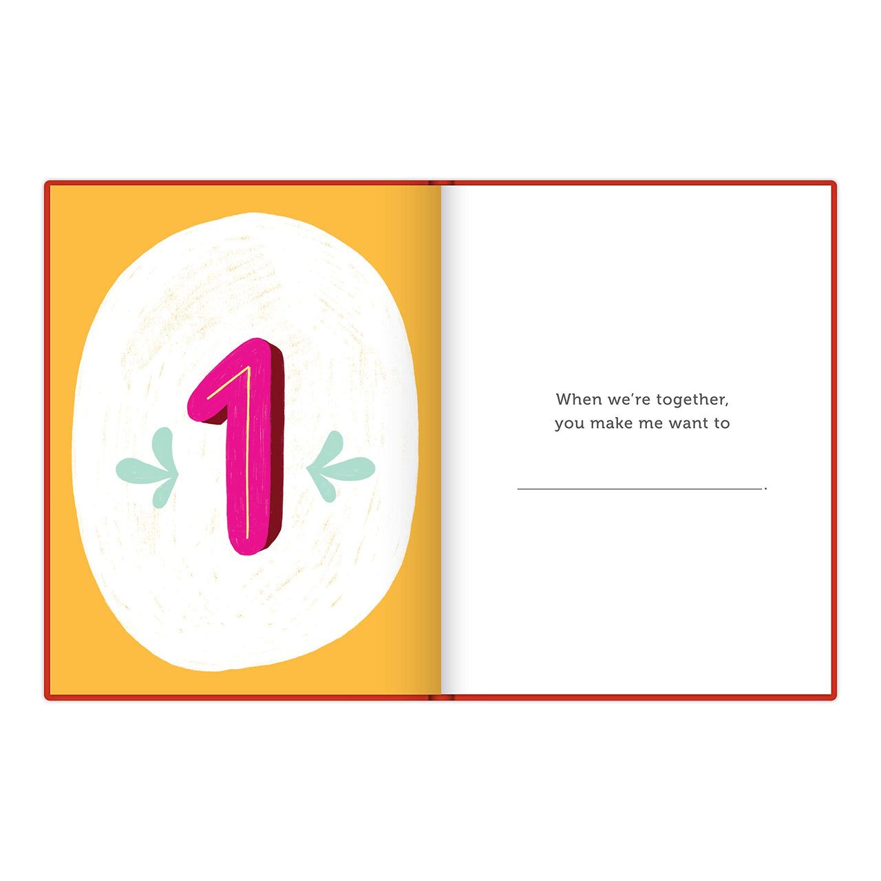 Em & Friends About You Book Fill in the Love Fill-in-the-Blank Book Gift Journal, 4.10 x 5.40-inches