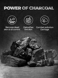 Beardo Activated Charcoal Facewash & Bodywash Combo |Deep Pore Cleansing|Removes Dirt & Impurities|Pollution Damage Control|Oil Control|For Men 100ml