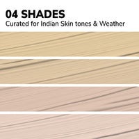 Mila Beauté Perfect Matte Long Wear Foundation | High Coverage, Light Weight & Water Resistant I Oil Free Formula With SPF 15 & Vitamin E | Smooth Matte Finish | Keeps Skin Hydrated | Shade - (4 Skin, 30ml)