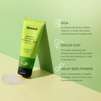 Quench Pore Clearing Exfoliating Face Wash | Korean Face Wash | Made in Korea (100ml)
