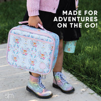 Simple Modern Kids Lunch Box for Toddler | Reusable Insulated Bag for Boys | Meal Containers for School with Exterior and Interior Pockets | Hadley Collection | Solar System Polyester -Solar System