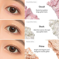 GlitterGlitterpedia Eye Shadow Palette | Matte, Glitter, Shimmer & Pearl Shades for Eye Makeup | Vegan, Korean Cosmetics | Perfect for Daily & Party Looks | Sparkling Eye Shadow N°1 All of Glitter