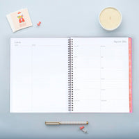 Blue Sky 2024 Weekly and Monthly Planner, January - December, 8.5