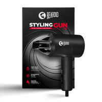 BEARDO Styling Gun Ultra Compact Hair Dryer | 1100 Watts Foldable Hair Dryer | 3 Heat 2 Speed Setting | Hair Dryer For Men | Travel Friendly | Stylish Matte Black Finish | Gift For Brother | Gift For Friends | Gift for Husband