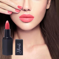 Bloom Beauty Bullet Lipstick Creamy Matte Finish Hydrating & Long-Lasting,Bloom Peachy