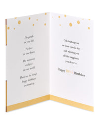 American Greetings 100th Birthday Card (Here's  To 100 Years)