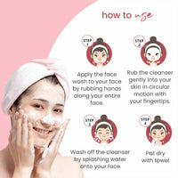 Globus Naturals Pimple Clear Glycolic & 1% Salicylic Acid Face Wash, For Acne & Oil Control, Enriched with Aloe vera & Vitamin E (100ml) (Pack Of 5)