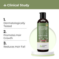 Avimee Herbal Shakuntala Hair Fall Control Hair Cleanser | With Keratin Protein & Nansyl | For Strong and Shiny Hair | Sulphate & Paraben Free For Men and Women | 200 mL