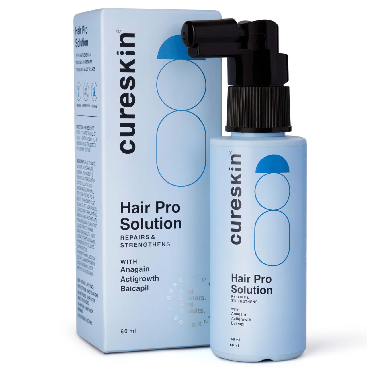 Cureskin Hair Pro Solution | Hair Growth Serum with Procapil, Copper Peptide, and Niacinamide | Strengthen, Repair & Nourish Hair