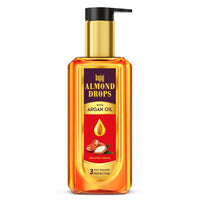 Bajaj Almond Drops Non Sticky Hair Oil With Almond and Argan Oil for 3 way Damage Protection 200ml