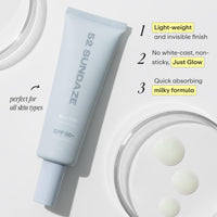 52 Sundaze Sun Milk SPF50 Multi Active Cream for Face | SPF 50+ PA++++ Sunscreen | Invisible Sun Screen | Broad Spectrum | For Oily & Dry Skin | No White Cast | Men & Women | 50 g