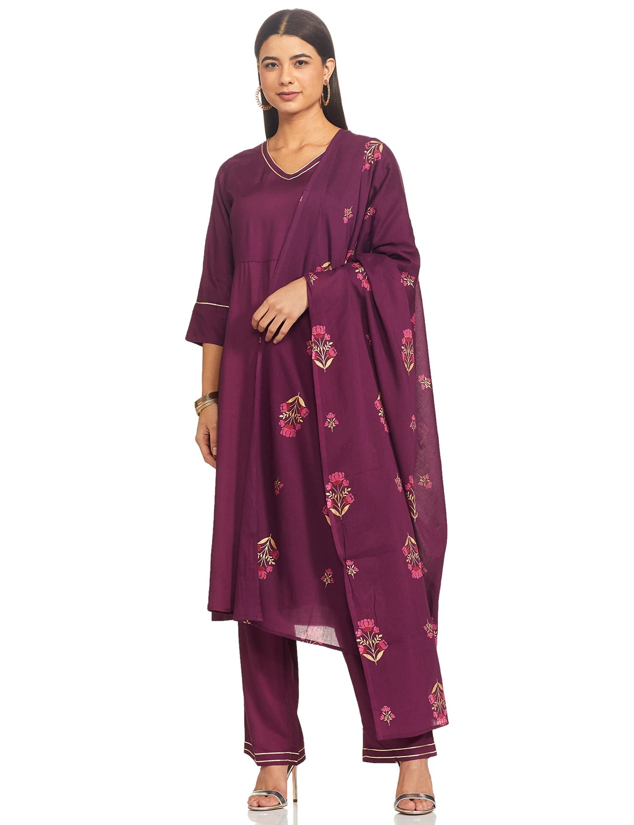 Amazon Brand - Myx Women's  Rayon Salwar Suit