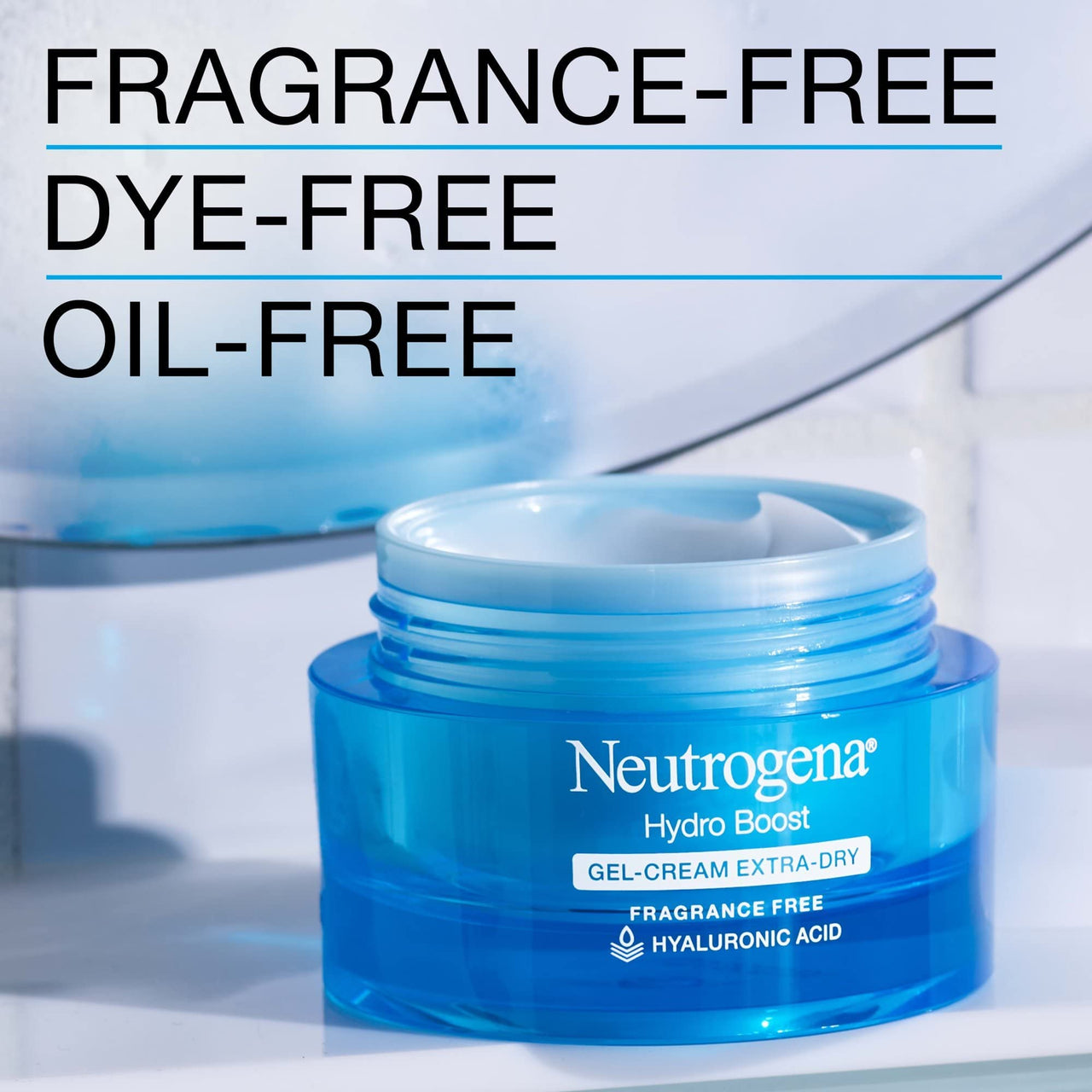 Neutrogena Hydro Boost Gel-Cream, Extra Dry Skin 1.7 oz (Pack of 2)