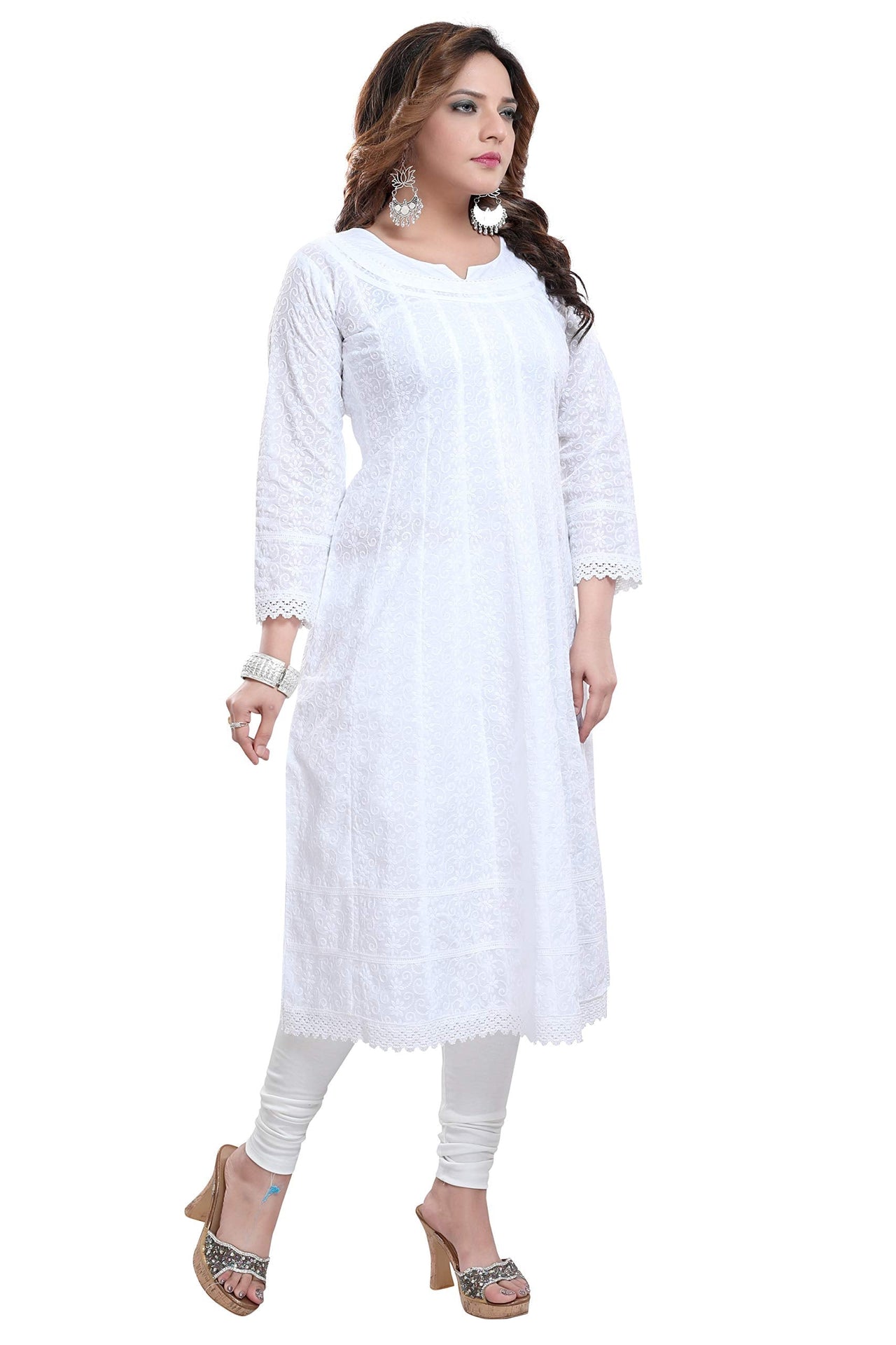 DARIKA Women's  Rayon Regular Kurti