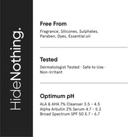 Minimalist Anti-Pigmentation Kit, Skin Care Routine Kit For Unisex, Face Wash, Serum & Sunscreen Combo, 180g