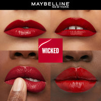 Maybelline New York SuperStay Vinyl Ink Liquid Lipstick - Wicked, Instant Shine & Transfer Proof. SuperStay Vinyl Ink Liquid Lipstick Last Up To 16Hr, Enriched With Vitamin E & Aloe | 4.2ml