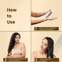La Pink Methi Dana/Fenugreek Seeds 8-in-1 Hair Fall Conditioner 250ml for Men and Women | For Damaged and Weak Hair, Boosts Hair Volume with Hibiscus, Bhringraj, Indian bay Leaf & Onion, Sulphate Free