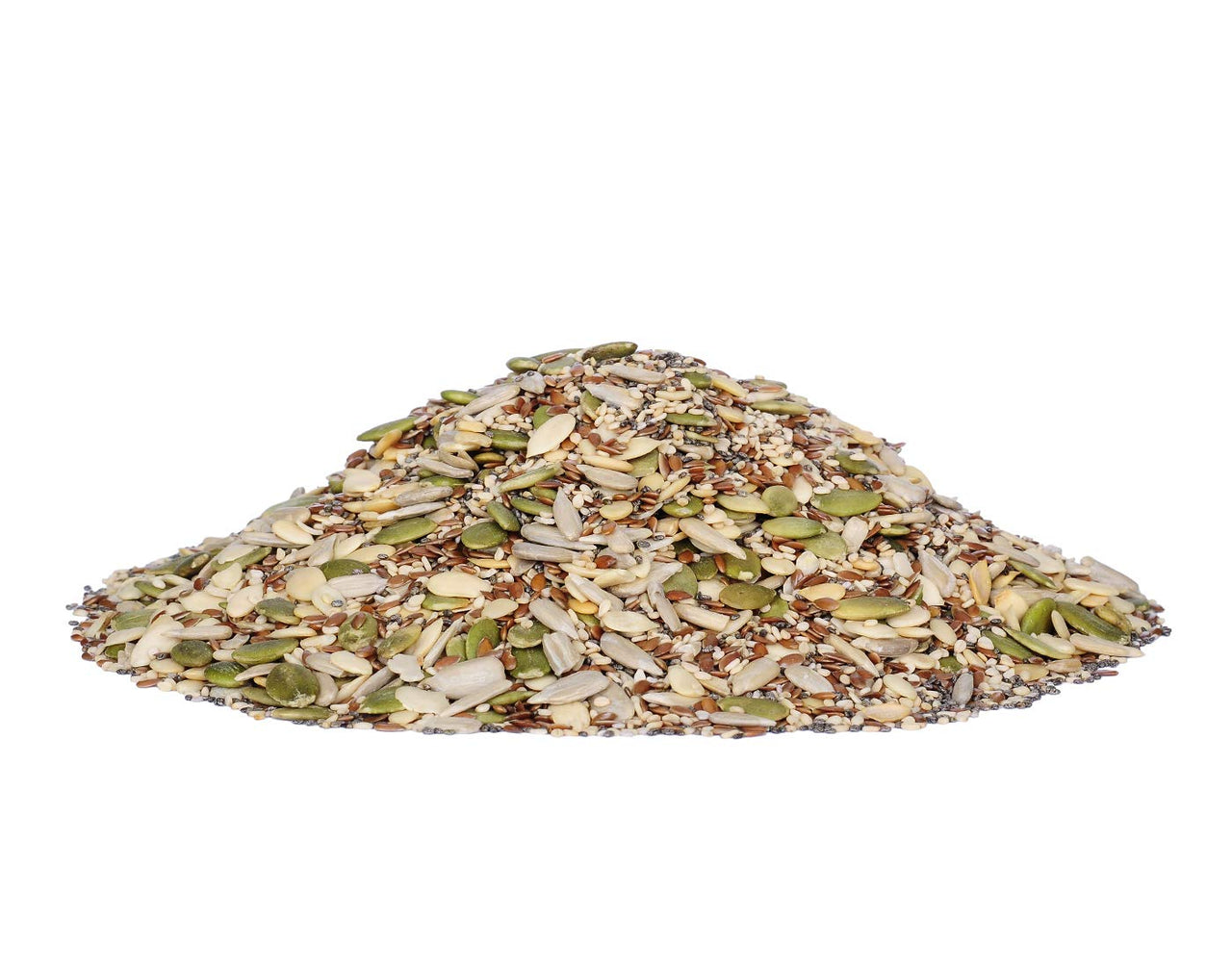 Berries And Nuts Healthy Roasted Seeds Blend | Pumpkin, Sunflower, Chia, Flax, Watermelon, Sesame Seeds | 800 Grams