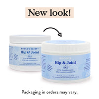 Bocce's  Bakery Hip & Joint Supplement for Dogs, Daily Chews Made in The USA with Glucosamine, MSM, and Chondroitin, Supports Healthy Joints, Peanut Butter & Honey, 60 ct