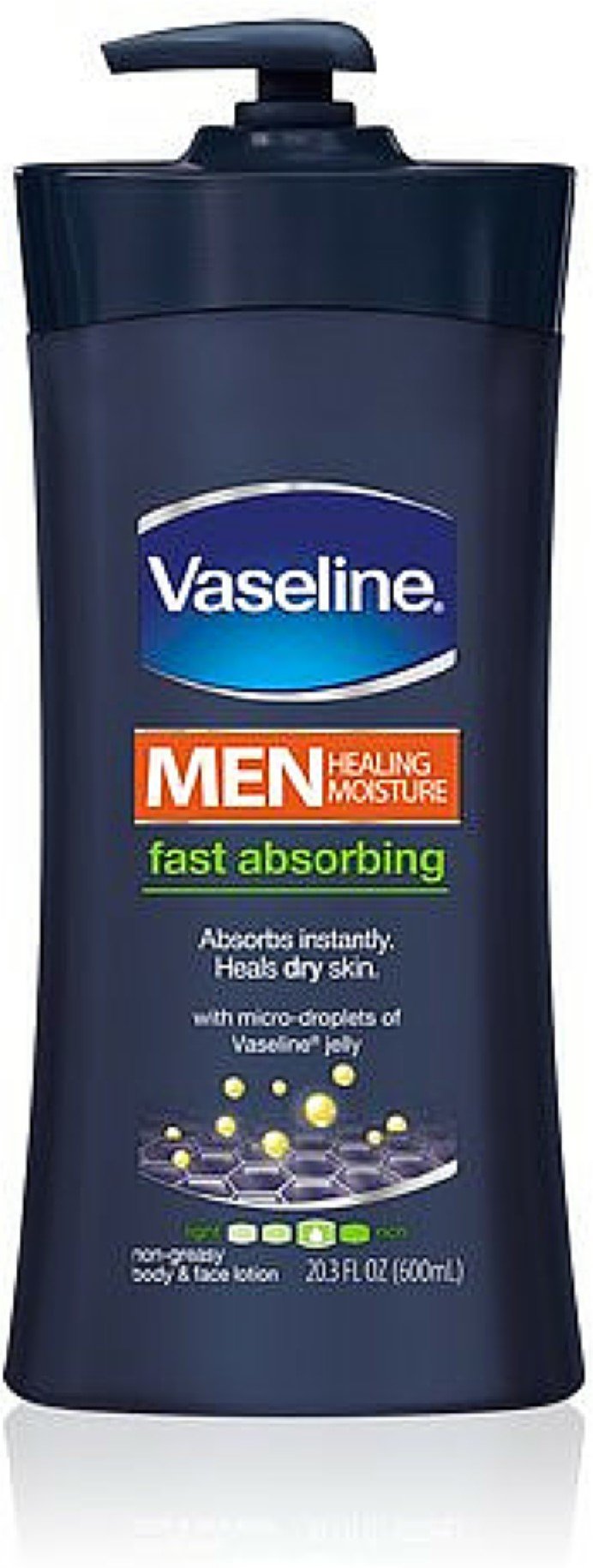 Vaseline Mens Fst Absorpt Size 600Ml, Vaseline Mens Fast Absorbing Lotion 600Ml