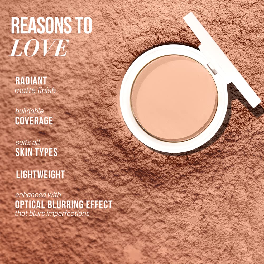 MyGlamm LIT Radiant Matte Compact-Snatched, 9g